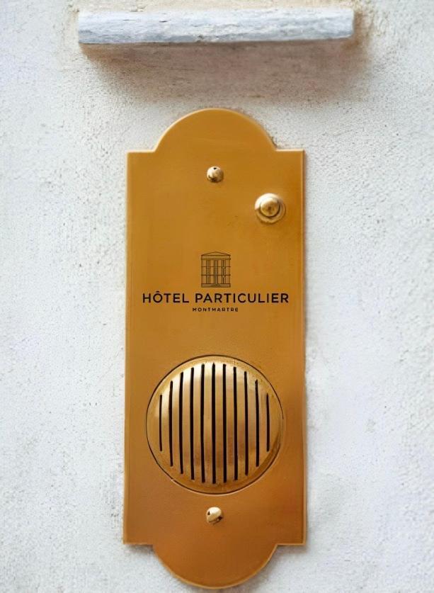 Hotel Particulier Montmartre Paris Exterior photo